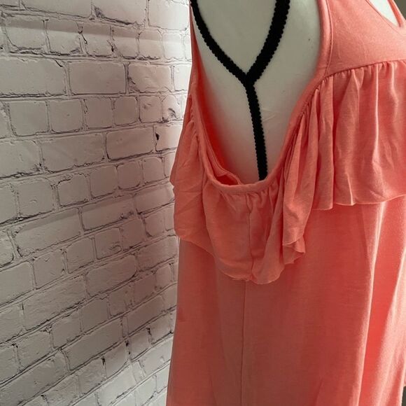 🟢NWT Mossimo Cold Shoulder Top Sz L - Picture 5 of 9